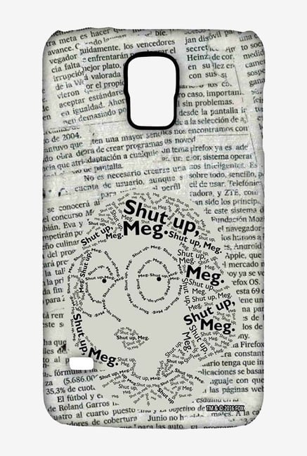 Family Guy Shut Up Meg Case for Samsung S5 Family Guy Shut Up Meg Case for Samsung S5