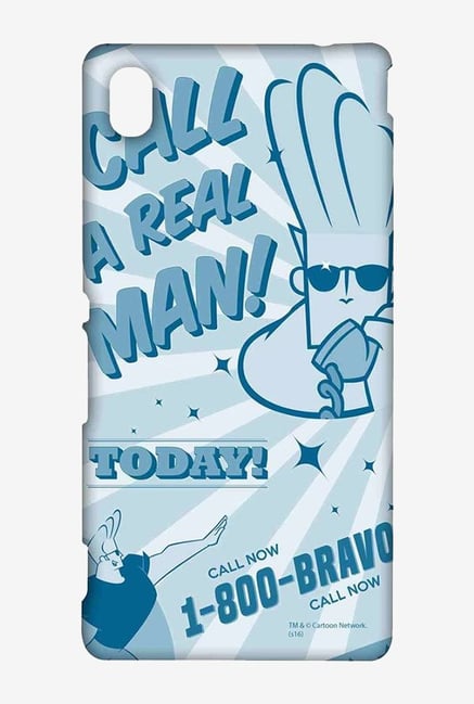 Johnny Bravo The Real Man Case for Sony Xperia M4 Johnny Bravo The Real Man Case for Sony Xperia M4