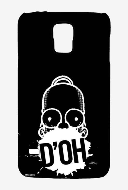 Simpsons D'OH Black Case for Samsung S5 Simpsons D'OH Black Case for Samsung S5