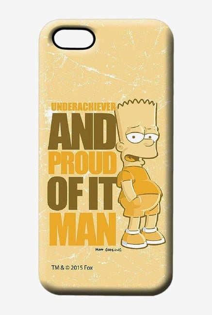 Simpsons Proud Underachiever Case for iPhone 5/5s Simpsons Proud Underachiever Case for iPhone 5/5s