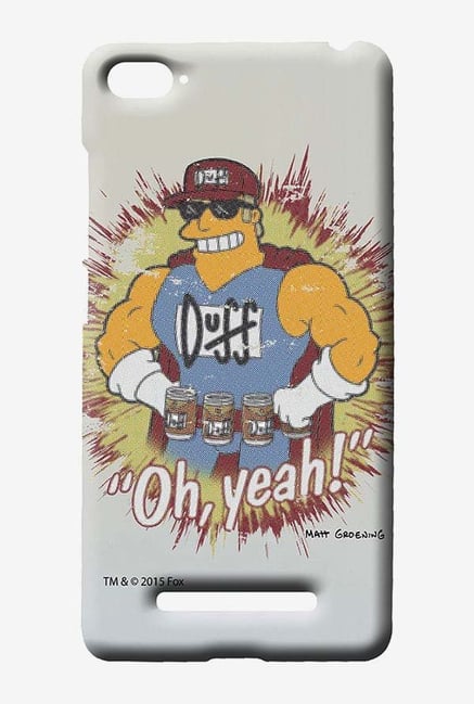 Simpsons Duff Oh Yeah Case for Xiaomi Mi4i Simpsons Duff Oh Yeah Case for Xiaomi Mi4i