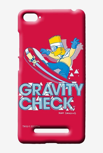 Simpsons Gravity Check Case for Xiaomi Mi4i Simpsons Gravity Check Case for Xiaomi Mi4i