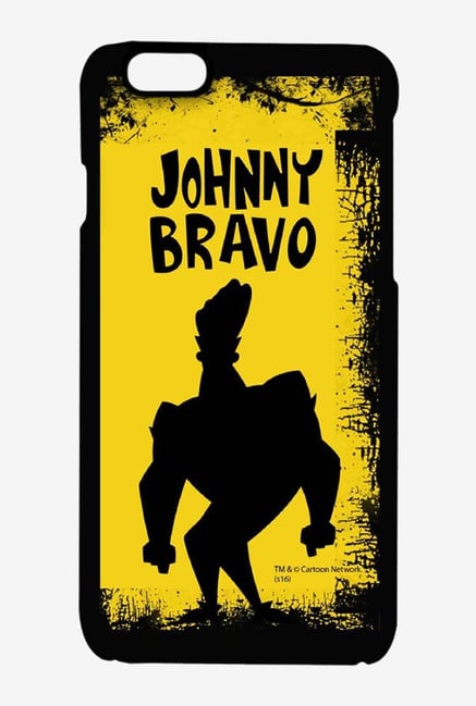 Johnny Bravo Yellow Grunge Case for iPhone 6 Johnny Bravo Yellow Grunge Case for iPhone 6