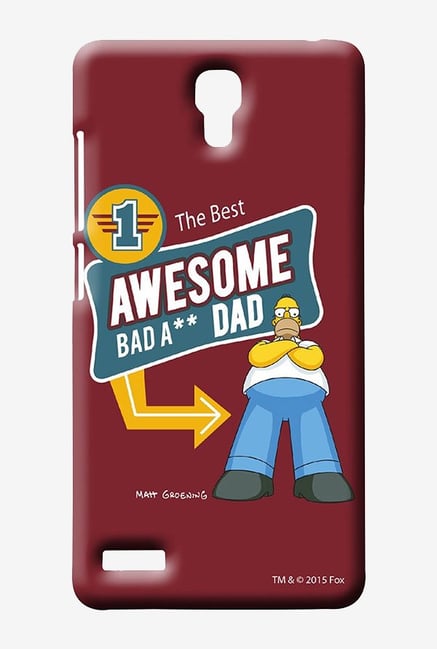 Simpsons Awesome Dad Case for Xiaomi Redmi Note 4G Simpsons Awesome Dad Case for Xiaomi Redmi Note 4G