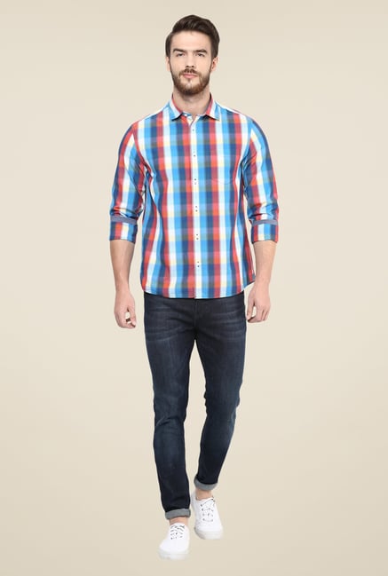 celio* Multicolor Checks Shirt celio* Multicolor Checks Shirt