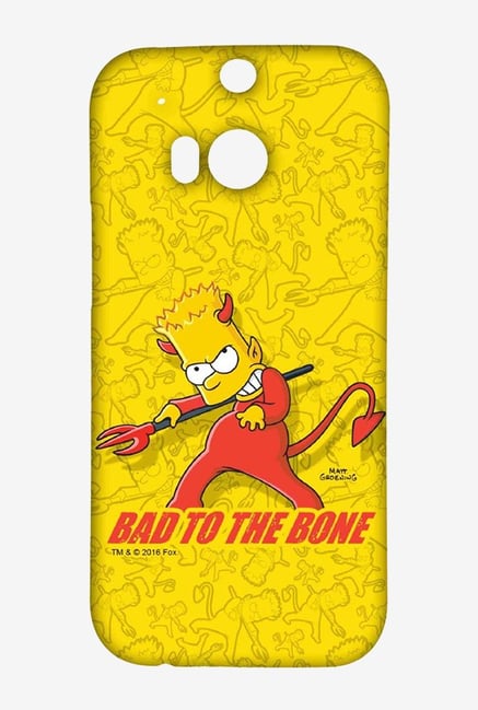 Simpsons Bad To The Bone Case for HTC One M8 Simpsons Bad To The Bone Case for HTC One M8