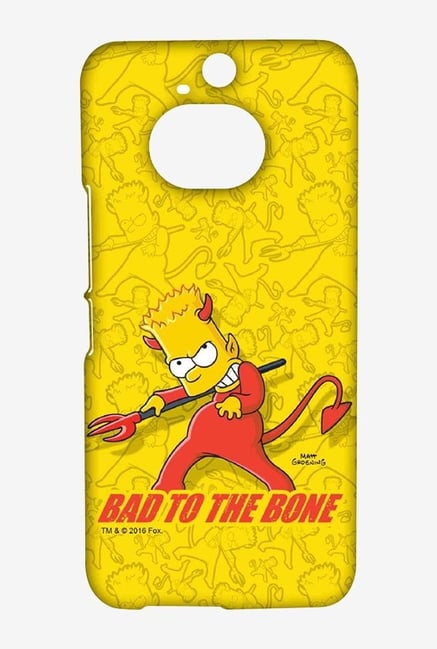 Simpsons Bad To The Bone Case for HTC One M9 Plus Simpsons Bad To The Bone Case for HTC One M9 Plus
