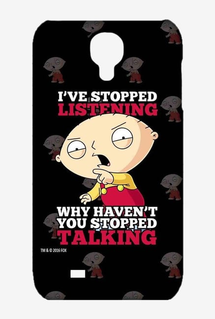 Family Guy Just Stop Talking Case for Samsung S4 Family Guy Just Stop Talking Case for Samsung S4