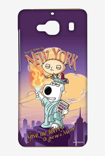 Family Guy Brian Liberty New York Case for Redmi 2 Prime Family Guy Brian Liberty New York Case for Redmi 2 Prime