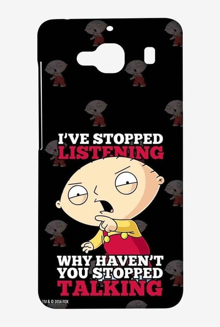 Family Guy Just Stop Talking Case for Xiaomi Redmi 2 Prime Family Guy Just Stop Talking Case for Xiaomi Redmi 2 Prime