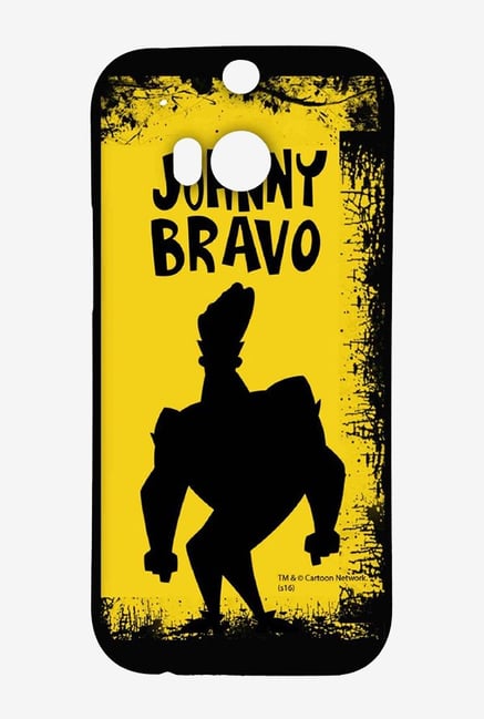 Johnny Bravo Yellow Grunge Case for HTC One M8 Johnny Bravo Yellow Grunge Case for HTC One M8