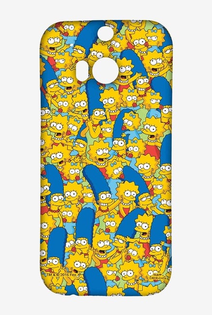 Simpsons Pattern Case for HTC One M8 Simpsons Pattern Case for HTC One M8