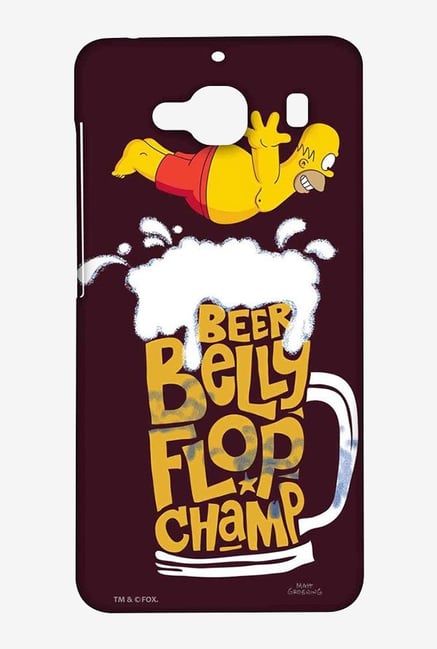 Simpsons Beer Belly Flop Champ Maroon Case for Redmi 2 Prime Simpsons Beer Belly Flop Champ Maroon Case for Redmi 2 Prime