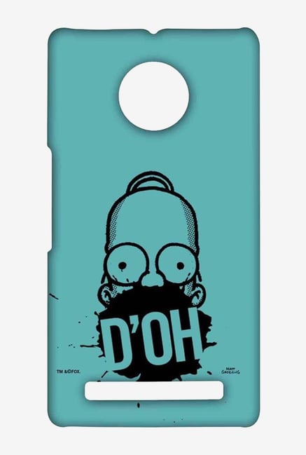 Simpsons D'OH Teal Case for Yu Yuphoria Simpsons D'OH Teal Case for Yu Yuphoria