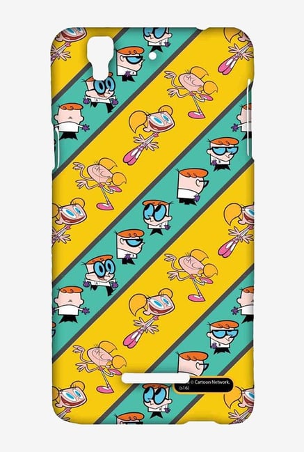 Dexter & Dee Dee See Stripes Case for Yu Yureka Dexter & Dee Dee See Stripes Case for Yu Yureka