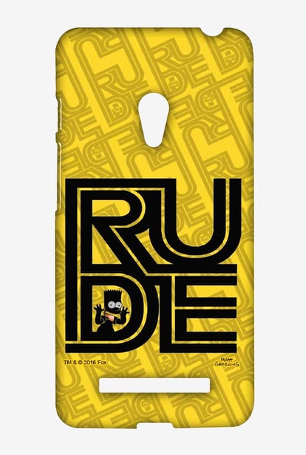 Simpsons Rude Case for Asus Zenfone 5 Simpsons Rude Case for Asus Zenfone 5