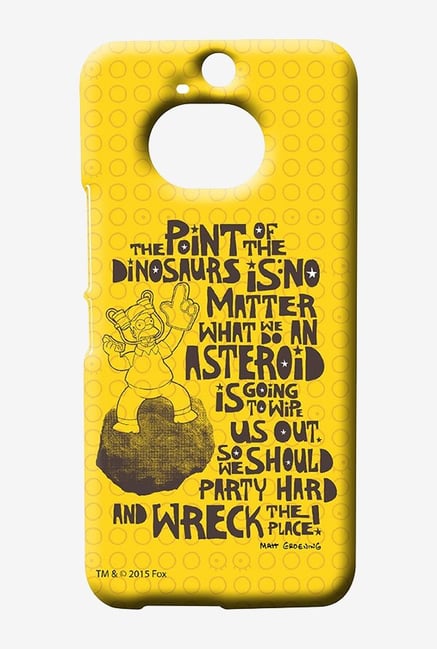 Simpsons The Dinosaur Theory Case for HTC One M9 Plus Simpsons The Dinosaur Theory Case for HTC One M9 Plus