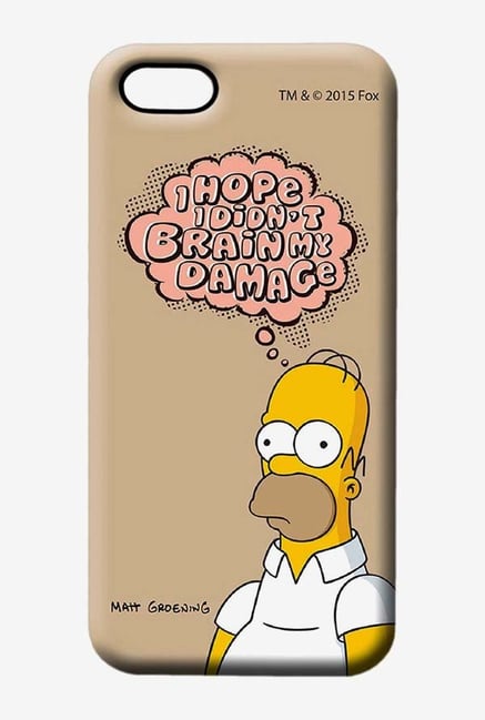 Simpsons Brain Humour Case for iPhone 5/5s Simpsons Brain Humour Case for iPhone 5/5s