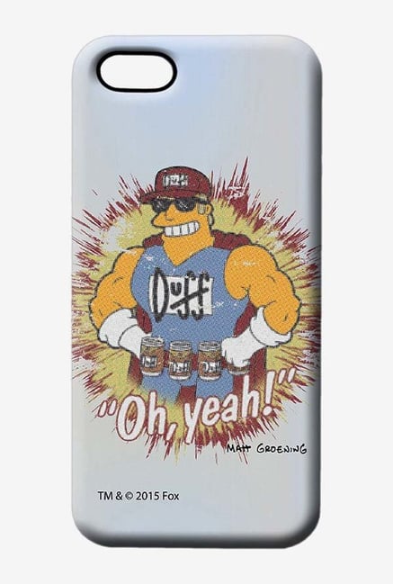 Simpsons Duff Oh Yeah Case for iPhone 5/5s Simpsons Duff Oh Yeah Case for iPhone 5/5s