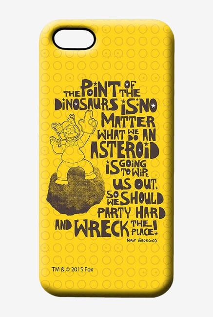 Simpsons The Dinosaur Theory Case for iPhone 5/5s Simpsons The Dinosaur Theory Case for iPhone 5/5s