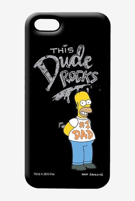 Simpsons This Dude Rocks Case for iPhone 5/5s Simpsons This Dude Rocks Case for iPhone 5/5s