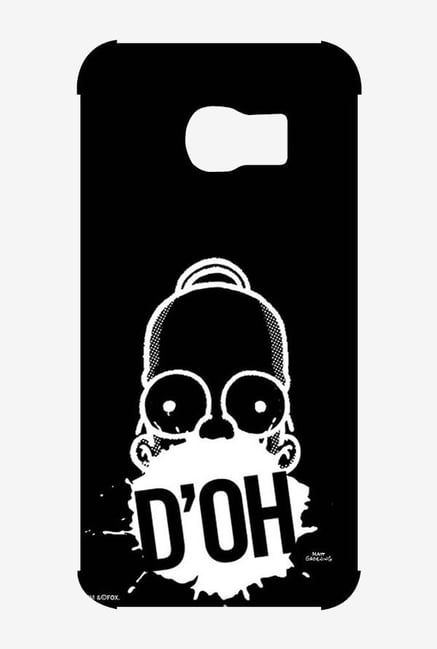 Simpsons D'OH Black Case for Samsung S6 Edge Simpsons D'OH Black Case for Samsung S6 Edge