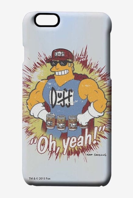Simpsons Duff Oh Yeah Case for iPhone 6 Simpsons Duff Oh Yeah Case for iPhone 6