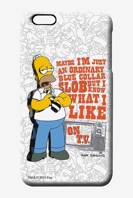 Simpsons Blue Collar Slob Case for iPhone 6 Plus Simpsons Blue Collar Slob Case for iPhone 6 Plus