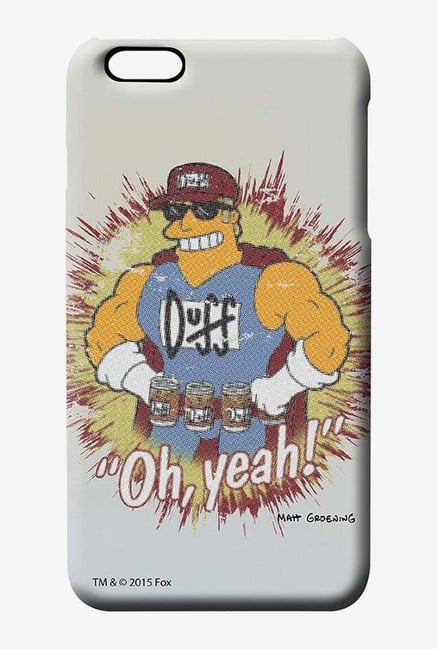 Simpsons Duff Oh Yeah Case for iPhone 6 Plus Simpsons Duff Oh Yeah Case for iPhone 6 Plus
