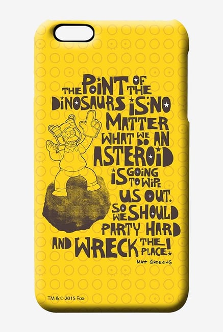 Simpsons The Dinosaur Theory Case for iPhone 6 Plus Simpsons The Dinosaur Theory Case for iPhone 6 Plus