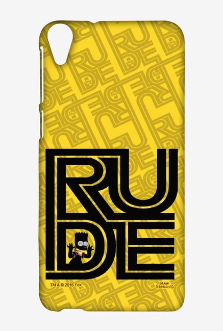 Simpsons Rude Case for HTC Desire 820 Simpsons Rude Case for HTC Desire 820