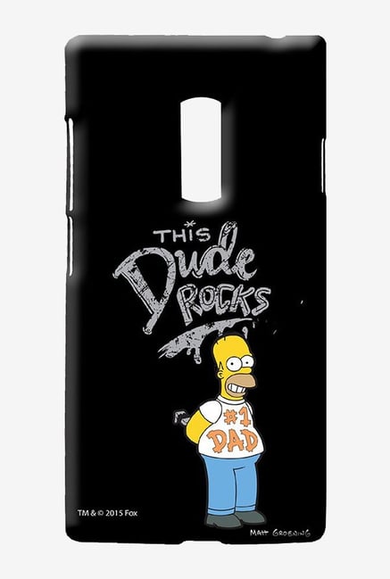 Simpsons This Dude Rocks Case for Oneplus Two Simpsons This Dude Rocks Case for Oneplus Two
