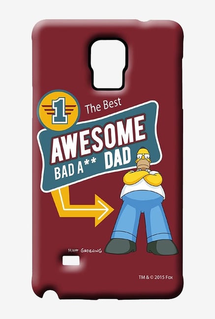 Simpsons Awesome Dad Case for Samsung Note 4 Simpsons Awesome Dad Case for Samsung Note 4