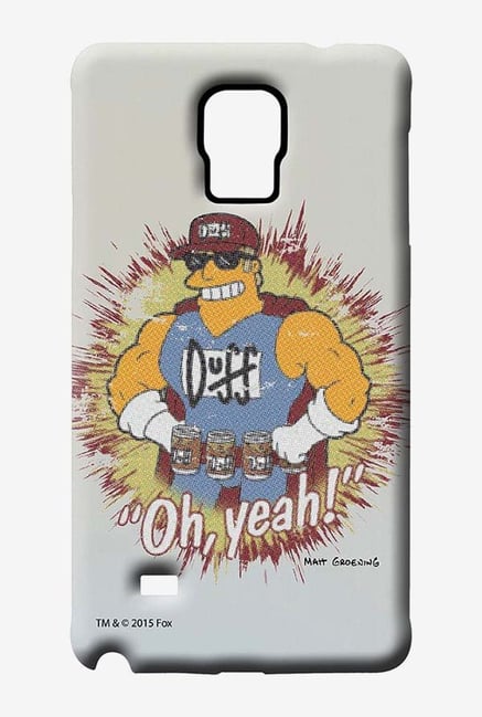 Simpsons Duff Oh Yeah Case for Samsung Note 4 Simpsons Duff Oh Yeah Case for Samsung Note 4