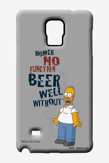 Simpsons Homers Poison Case for Samsung Note 4 Simpsons Homers Poison Case for Samsung Note 4
