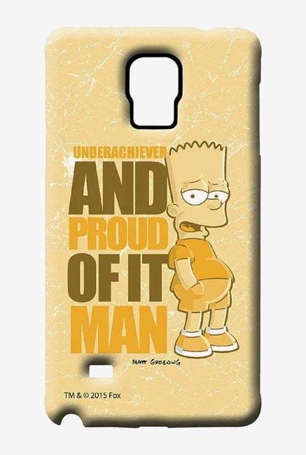 Simpsons Proud Underachiever Case for Samsung Note 4 Simpsons Proud Underachiever Case for Samsung Note 4