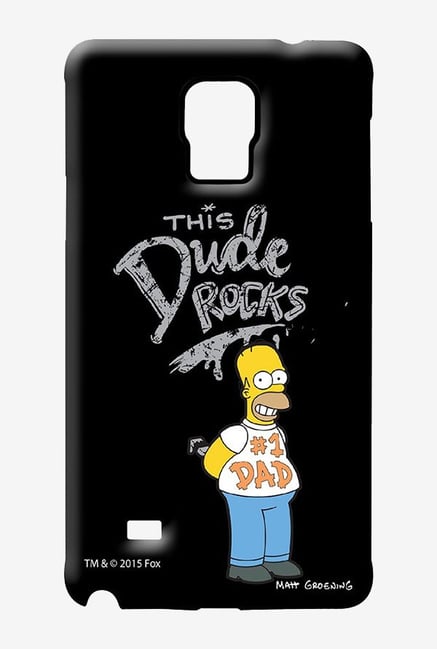 Simpsons This Dude Rocks Case for Samsung Note 4 Simpsons This Dude Rocks Case for Samsung Note 4