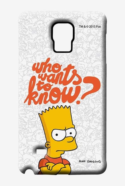 Simpsons Who Wants To Know Case for Samsung Note 4 Simpsons Who Wants To Know Case for Samsung Note 4