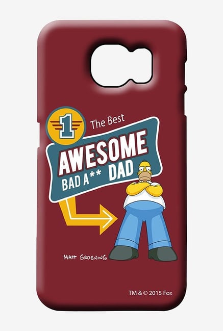 Simpsons Awesome Dad Case for Samsung S6 Simpsons Awesome Dad Case for Samsung S6