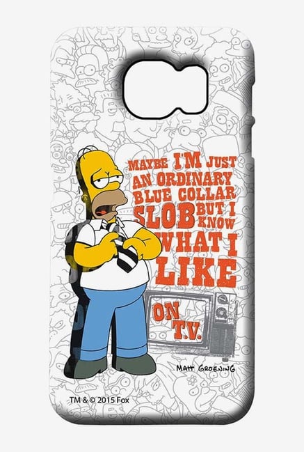 Simpsons Blue Collar Slob Case for Samsung S6 Simpsons Blue Collar Slob Case for Samsung S6