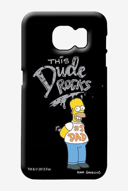 Simpsons This Dude Rocks Case for Samsung S6 Simpsons This Dude Rocks Case for Samsung S6