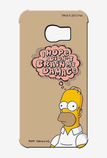 Simpsons Brain Humour Case for Samsung S6 Edge Simpsons Brain Humour Case for Samsung S6 Edge