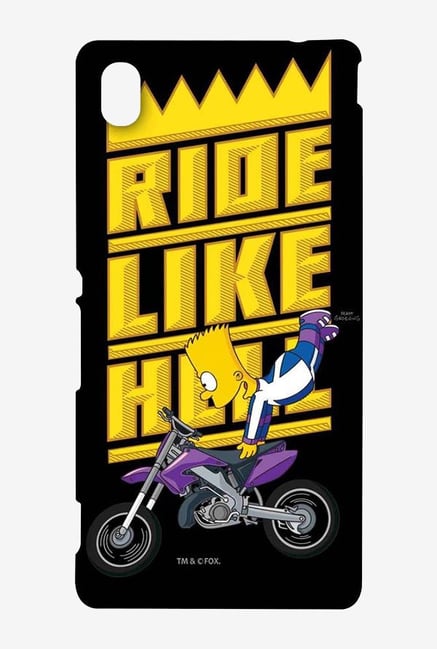 Simpsons Ride Like Hell Case for Sony Xperia M4 Simpsons Ride Like Hell Case for Sony Xperia M4
