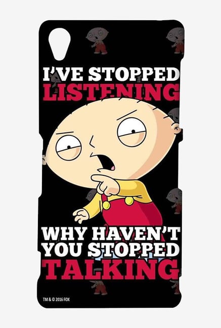 Family Guy Just Stop Talking Case for Sony Xperia Z3 Family Guy Just Stop Talking Case for Sony Xperia Z3