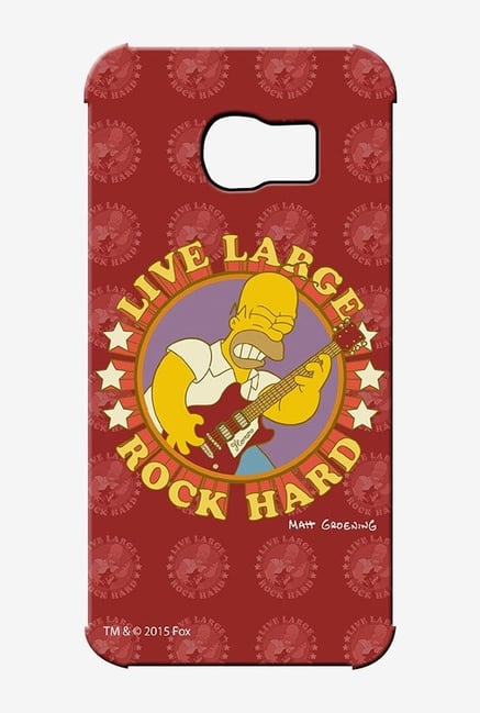 Simpsons Rock Hard Case for Samsung S6 Edge Simpsons Rock Hard Case for Samsung S6 Edge
