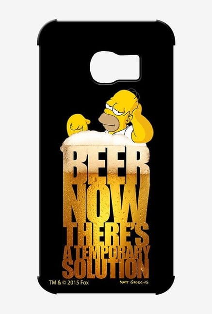 Simpsons The Beer Solution Case for Samsung S6 Edge Simpsons The Beer Solution Case for Samsung S6 Edge
