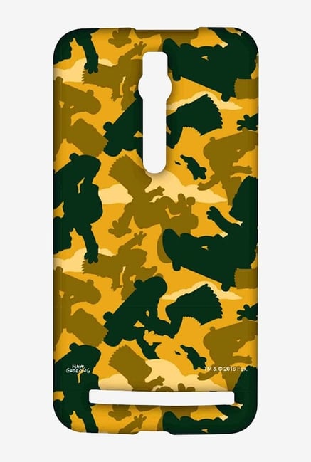 Simpsons Camo Bart Case for Asus Zenfone 2 Simpsons Camo Bart Case for Asus Zenfone 2