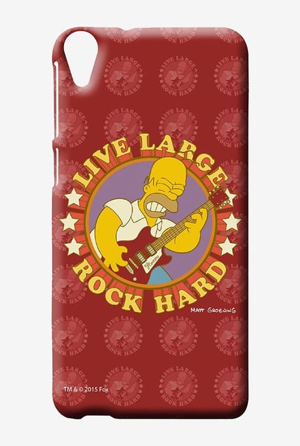 Simpsons Rock Hard Case for HTC Desire 820 Simpsons Rock Hard Case for HTC Desire 820