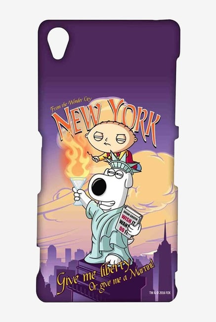 Family Guy Brian Liberty New York Case for Sony Xperia Z3 Family Guy Brian Liberty New York Case for Sony Xperia Z3