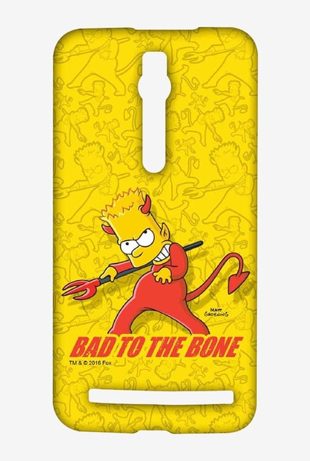 Simpsons Bad To The Bone Case for Asus Zenfone 2 Simpsons Bad To The Bone Case for Asus Zenfone 2